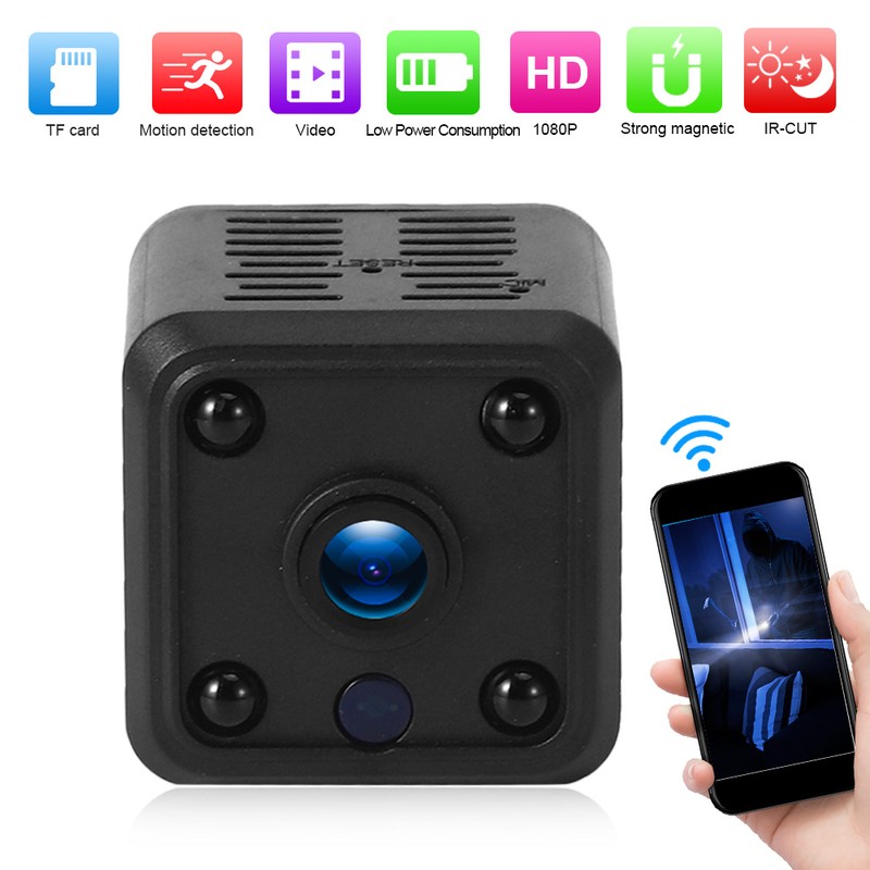 1080P Wifi Camera Mini Night Vision Camcorder Infrared Sensor Phone