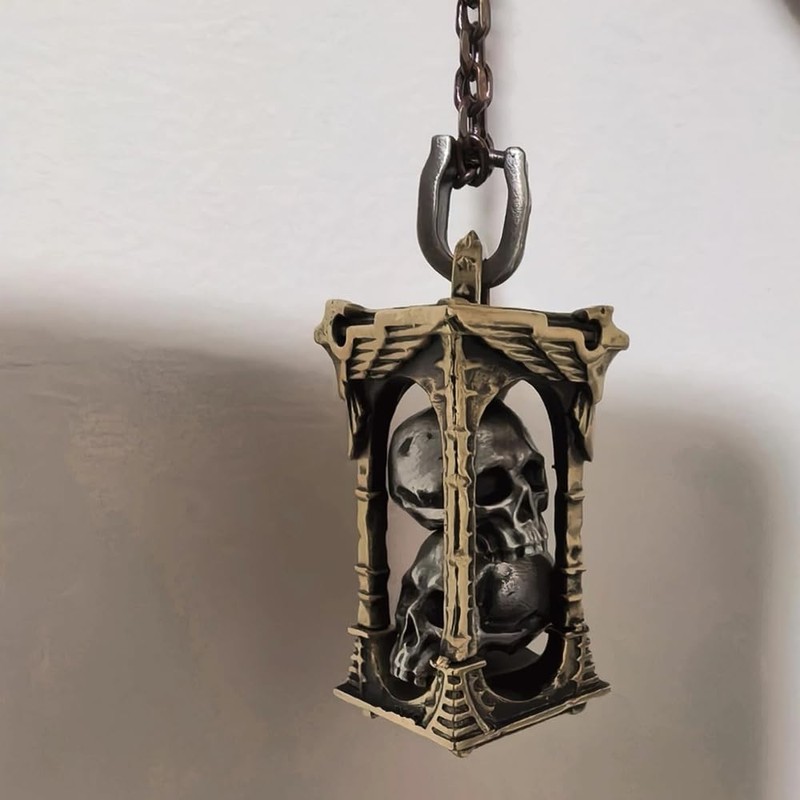 YUQCUZEU The Shrine of Skulls Necklace of Adeptus Mechanicus of