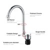 Foldable Faucet for Motorhome 360°Rotation Kitchen Faucet Sink High Arch