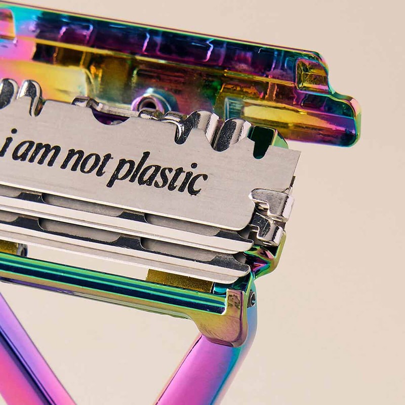 Leaf Razor + Blades - Prism, 1 Razor + 10