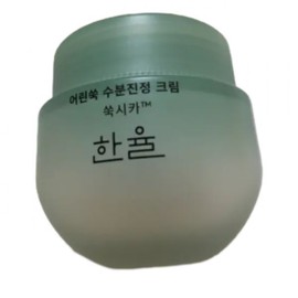 Hanyul Artemisia Moisture Soothing Cream 55ml Special + 25ml + 1 Wrapping Sheet Pack / 한율 어린쑥 수분진정 크림 55ml 기획 +25ml+랩핑시트팩 1매