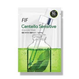 Faceinface (FIF)FIF 병풀 센서티브 앰플마스크 10매 (민감피부 진정수분) FIF Centella Sensitive Ampoule Mask 10 Sheets (Sensitive Skin Soothing Moisture)