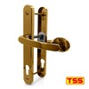 TSS UPVC Door Handle Pair Set with Offset Lever and