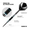DESIGNA DARTS Corner Marine Steel Tip Dart Set | 80%