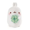 NICI Molang 48874 Cuddly Toy with Clover Leaf 16 cm