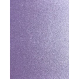 Cardstock Warehouse Stardream Amethyst Purple - 8.5 x 11" - 105 Lb. / 284 Gsm Metallic Premium Cardstock Paper- 25 Sheets