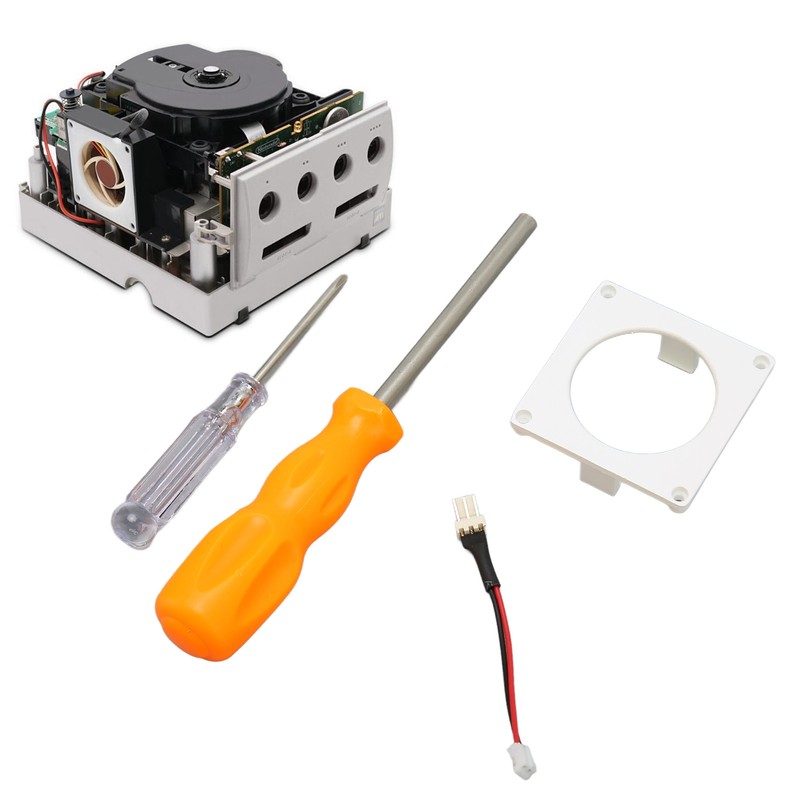 Gaming Console Mini Cooling Fan 3D Print Kit Quiet Replacement