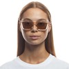 Le Specs Something Sunglasses Pink Champagne/Tan Tint