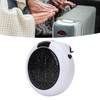Space Heater Mini White with Remote Control Wall Mounted Air