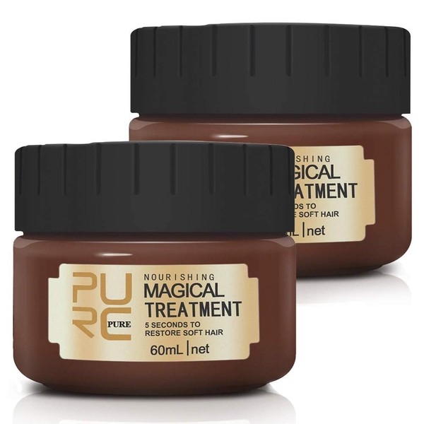Magical Treatment Advanced Molecular Hair Roots Treatment, Hair Conditioner, 5 Seconds to Restore Smooth Hair, Professional for Damaged Dry Hair, 60 ml