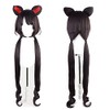 Sweeteasy Virtual YouTuber VTuber Inuyoko Cosplay Wig with Ears, Heat