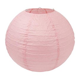 Creativery 1 Paper Lantern 30 cm Lantern Wedding Party Home Decoration Hanging Decoration Room Decoration Birthday Celebration Light Pink