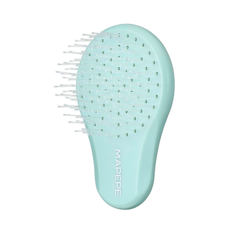 Mapepe Detangling Brush [Pocket Size] Gray Mint MAPEPE