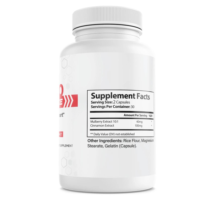 GlucoAdvance Blood Health Support Gluco Advance Dietary Supplement 60 Capsules