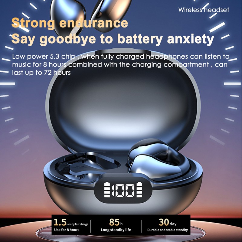 JR05 clip ear low energy consumption long battery life wireless