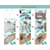 DecalPro Papel para Tatuajes Temporales Inkjet A+B, 5 Sets A4,