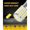 PHINLION 1157 LED White Light Bulbs, 2000 Lumens Super Bright