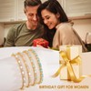 Birthstone Tennis Bracelets for Women 14K Gold Vermeil,Sterling Silver Tennis