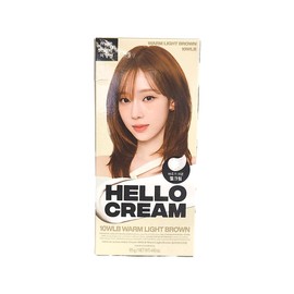 Mise-en-scène Hello Cream Hair Dye 10WLB Warm Light Brown / 미쟝센 헬로크림 염색약 10WLB 웜라이트브라운
