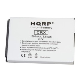 HQRP Battery Compatible with GolfBuddy Ll-A10-04 LI-A11-05 LI-B03-02 GB3-BATT-REC Golf-Buddy Platinum, World Platinum (White Model Only), GB3-PLA-G-B, DSC-GB300 Range Finder, Size 54 x 36 x 8mm