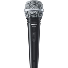 Shure SV100 Micrófono Vocal Cardioide para Voces, Karaoke, Multimedia e Instrumentos