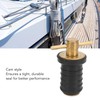 Marine Boat Brass T Handle Drain Plug Strong Structure Twist