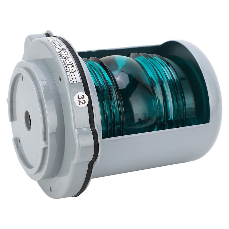 Luz de Navegación LED DC24V 25W Estribor Ancla Verde Mástil