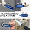 2PCS Broken Pipe Extractor Tool, Stripped Screw Extractor, Broken Faucet