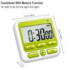 KTKUDY Digital Kitchen Timer with Mute/Loud Alarm Switch ON/Off Switch,