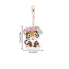 zalati Keychain Making Set 5pcs Cute 5D Diamond Painting Pattern