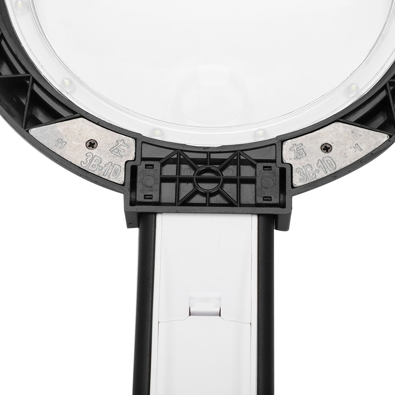 130mm Thick Table Magnifier LED Lighted Magnifying Glass Lamp Magnifier