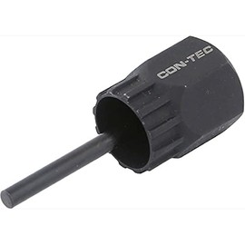 Contec Freewheel Remover Hardened Steel for Shimano Freewheels with Guide Pin Suitable for 24 mm Wrench