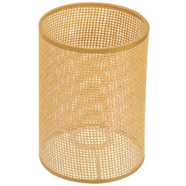 Operitacx Gewebter Lampenschirm Lampenschirm Aus Rohrgeflecht Strohseillampenecke Geflochtenes Stroh Korbweide Lampenschirmabdeckung Weben Rattan Korblampenschirm Groß Jute Hellbraun Rattan