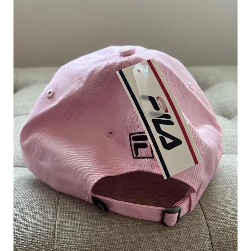 FILA NEW FILA Embroidered Cursive Font Baseball Cap Hat Light