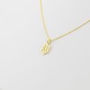 Sterling Silver Ukrainian Tiny 1 cm Trident/Trizub Necklace Pendant with