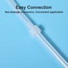 30pcs Syringe Adapter, Male Luer Lock 3/32 Inch Luer Lock