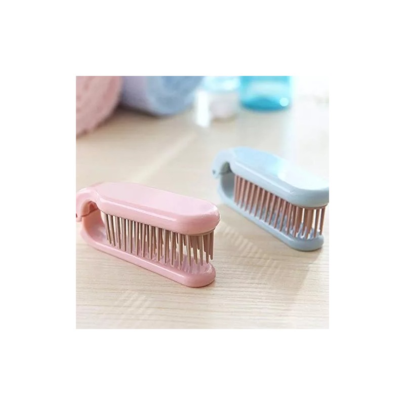 XIXILINRUIYUN 2 Uds Cepillo De Pelo Plegable Peine Portátil Mini