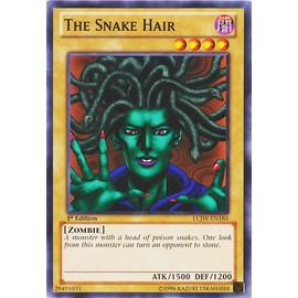 YU-GI-OH! - The Snake Hair (LCJW-EN185) - Legendary Collection 4: Joey's World - 1st Edition - Common