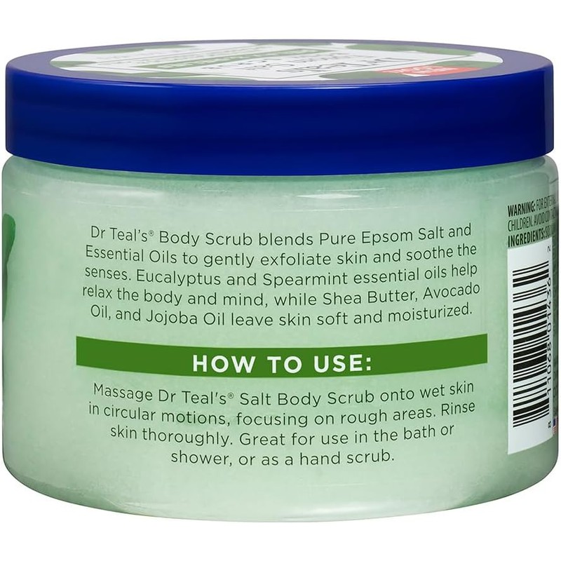Dr Teal's Exfoliate & Renew Eucalyptus & Spearmint Epsom Salt