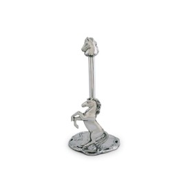 Arthur Court Designs Aluminum Horse Decorative Paper Towel Holder Aluminum Metal 14.5 inch Standing Tall