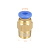 sourcing map Pneumatic Quick Connect Screw G 1/8 Inch Male