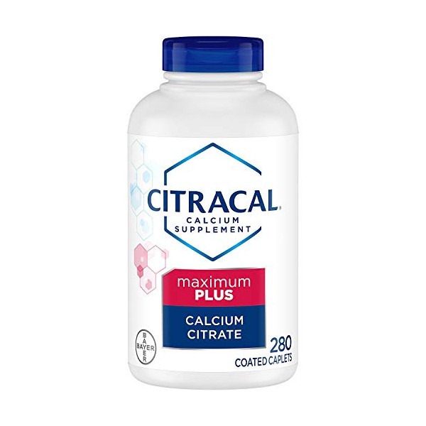 Citracal Maximum Plus Calcium Citrate Caplets Plus D3 (280 Count)