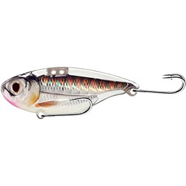 LIVE TARGET ICT Shad- Blade Bait, 2.25", 1/2 oz, Glow/Black
