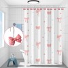 Shower Curtain Hooks Decorative Bow Tie Knot Shower Curtain Rings