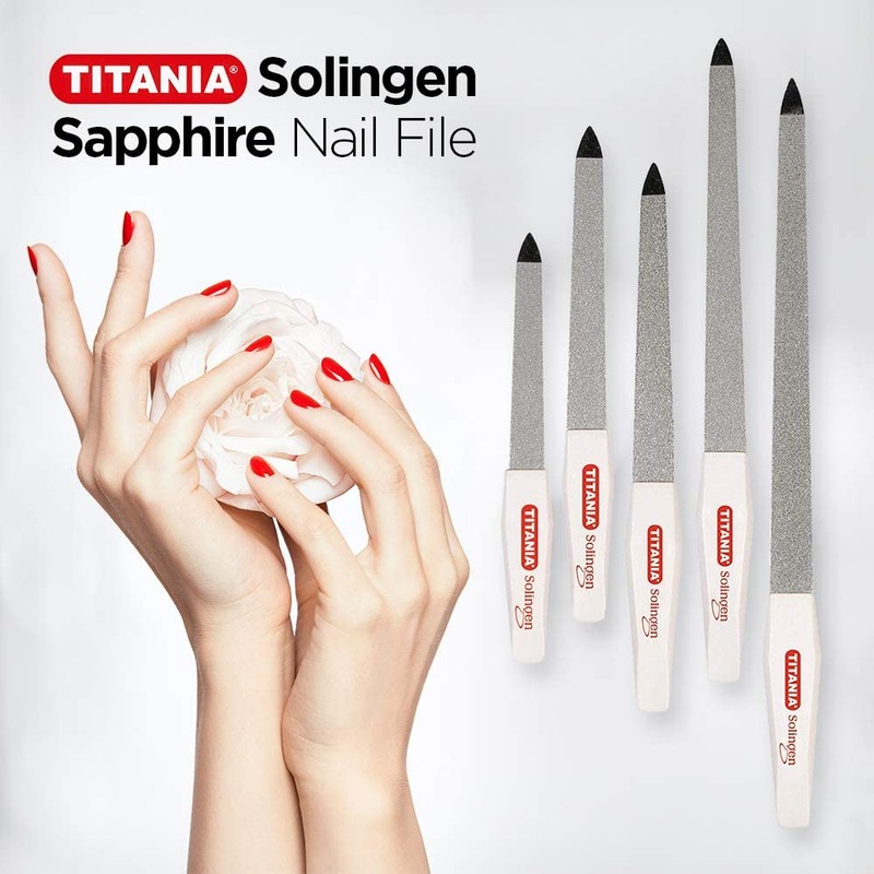 TITANIA Solingen Sapphire Nail File 7 Inches Approx. 17.5 cm