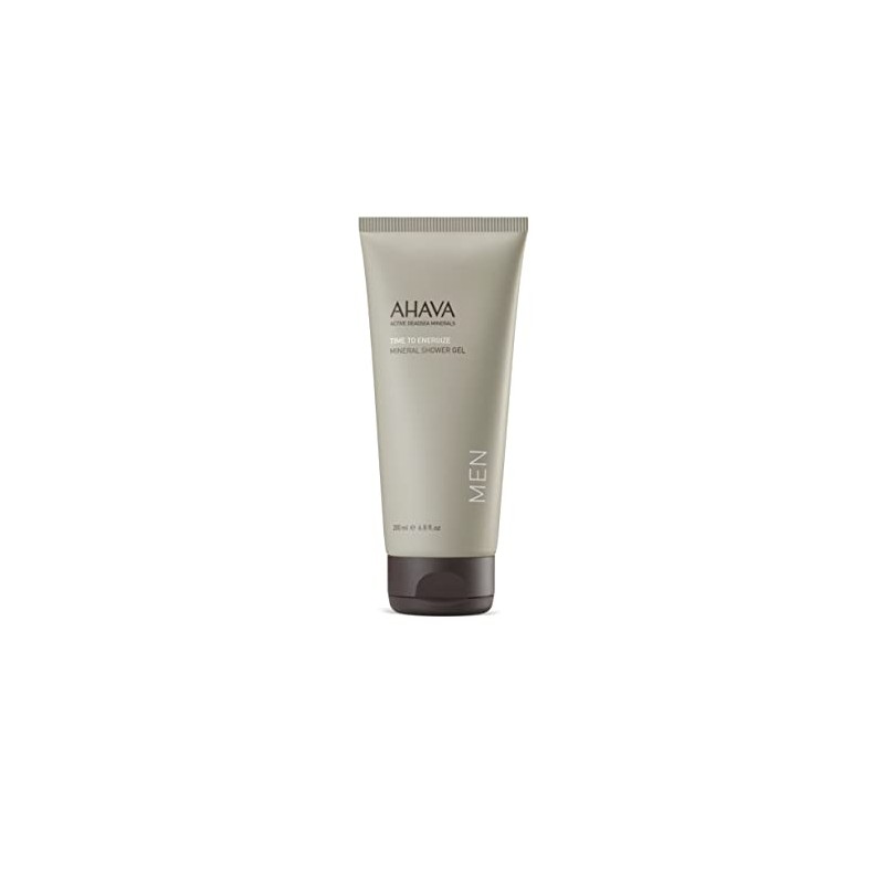 AHAVA Men's Mineral Shower Gel, 6.8 Fl Oz