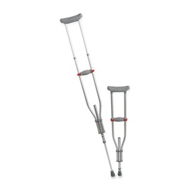 Medline MDS80540 3-in-1 Quick Fit Crutch (Pack of 2)