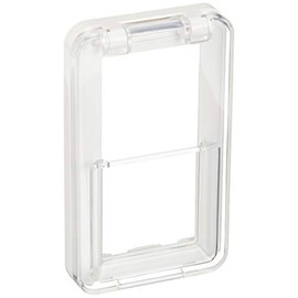 パナソニック(Panasonic) 保護カバー付スイッチプレート 1連・ダブルハンドル上部カバー用 ホワイト WTC79512W