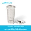 Jarware Cold Brew Coffee Maker and Tea Infuser Lid For