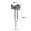 TOP-VIGOR 30mm Forstner Drill Bit, Tungsten Carbide Wood Auger Drill